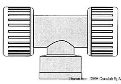 Zdjęcie produktu dla System Hydrofix mosiężny trójnik 1/2" Osculati 17.115.07