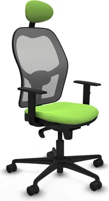 Image de Chaise de bureau avec appui-tête Jorquera Piqueras y Crespo 1D036N1 couleur pistache