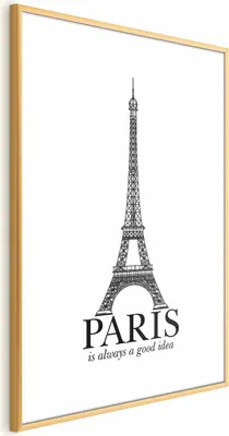 Produktbild von Posterpapier Poster - Paris Is Always a Good Idea 60x90 cm Städte n-A-0743-ao-a