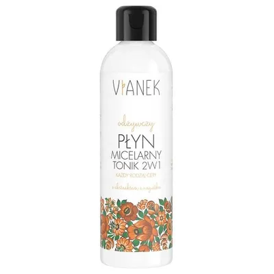 Produktbild von Vianek Nährstoffreiches 2-in-1 Gesichtswasser und Mizellenwasser 200ml