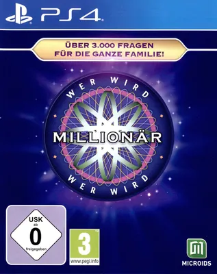 Produktbild von GAME Wer wird Millionär, PlayStation 4, E (Jeder)