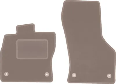 Immagine prodotto di Tappetini auto in velluto per Skoda Octavia III liftback, berlina, variante, station wagon (2012-2020) - tappetini anteriori LUX beige (2 pezzi)