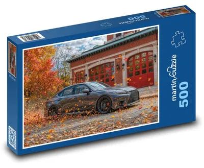 Obrázek produktu pro Puzzle 500 Auto před hasičárnou - martinpuzzle