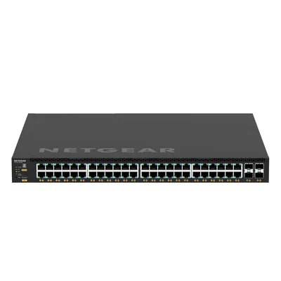 Produktbild von NETGEAR M4350-48G4XF, Managed, L3, Gigabit Ethernet (10/100/1000), Power over Ethernet (PoE), Rack-Einbau, 1U