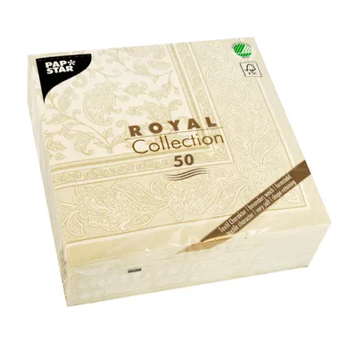 Produktbild von Papstar 11681, Champagner, Seidenpapier, Muster, 54 g/m², 400 mm, 400 mm