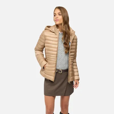 Produktbild von Geox Beige Damen-Daunenjacke Jaysen 48