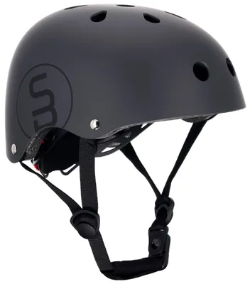 Produktbild von Kinderhelm Fahrrad Helm Fahrradhelm PERFECT FIT S 50–54 cm LEICHT mit LED-Licht magnetischen Clips schwarz