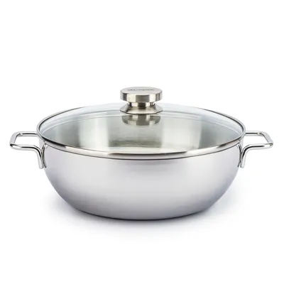 Zdjęcie produktu dla Demeyere - Patelnia sauté z pokrywką Apollo 28 cm