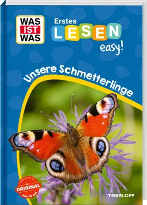 Produktbild von WAS IST WAS Erstes Lesen easy! Unsere Schmetterlinge