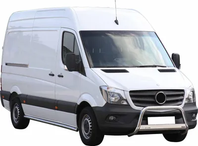 Image de Pare-buffle Avant pour Mercedes Sprinter 2013-2018 63 mm Acier Gris