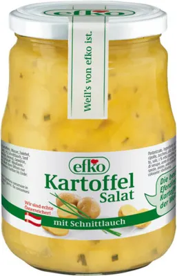 Produktbild von efko Kartoffel Salat mit Schnittlauch 720ml