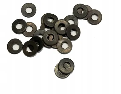 Produktbild von Unterlegscheibe M4 DIN 125 Schwarz 200 Stück