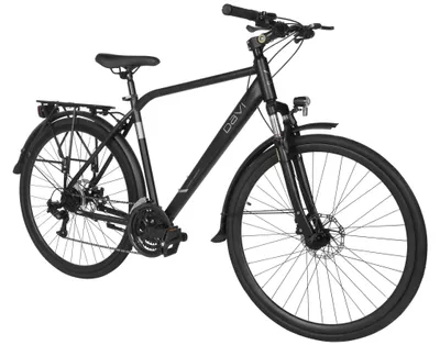 Produktbild von Trekkingrad Davi Adventuro, 28", 160–185 cm, Schwarz