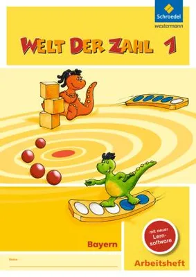 Produktbild von Welt der Zahl 1. Arbeitsheft mit CD-ROM. Bayern