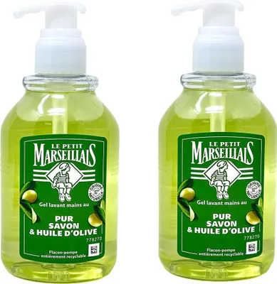Produktbild von Le Petit Marseillais Flüssigseife Olive 2x300ml - Natürliche Pflege aus Frankreich