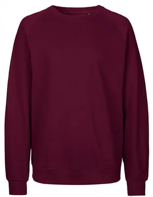 Produktbild von Neutral O63001 | Uni Sweatshirt / 100% Fairtrade-Baumwolle - Farbe: Bordeaux - Größe: XXL
