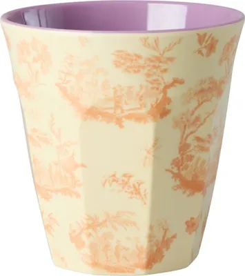 Produktbild von Rice Melamin Becher - Creme - Fahnwerk Motiv 250ml