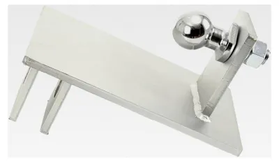 Produktbild von Rangierhilfe für PKW-Anhänger, 50mm Kugelkopf Anhängerkupplung, universelle Kombikupplung für Zugmaul