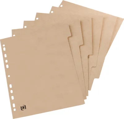Immagine prodotto di Oxford 100204964 Oxford Karton-Register TOUAREG, blanko, DIN A4, 5-teilig