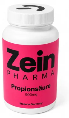 Produktbild von PROPIONSÄURE 500 mg Kapseln 120St PZN 16945139