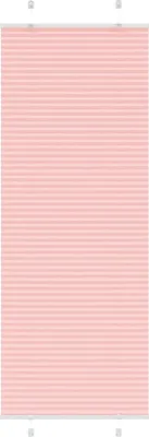Produktbild von Plissee Rosa 70x200 cm Stoffbreite 69,4 cm Polyester