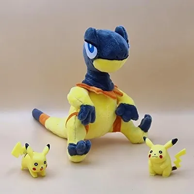 Produktbild von Pokemon Elezard Kuscheltier - 18 cm Plüschtier Heliolisk