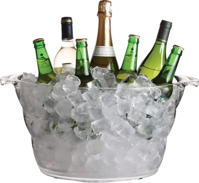Produktbild von Transparenter Flaschenkühler, groß - BarCraft