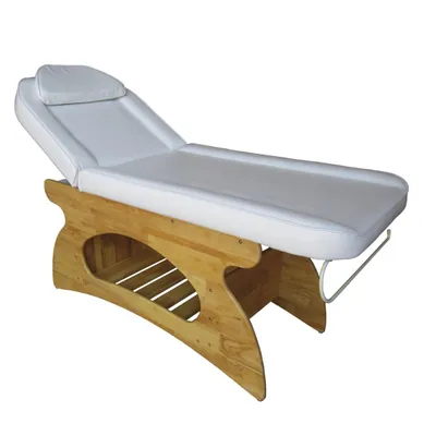 Immagine prodotto di DIVES Lettino fisso in legno per massaggi centro estetico studio medico BIANCO