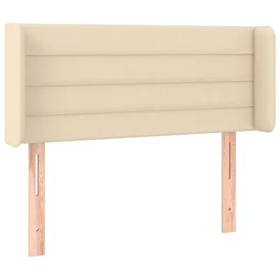 Immagine prodotto di vidaXL Testiera con orecchie crema 83x16x78/88 cm in tessuto