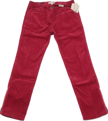 Produktbild von 5974M pantaloni velluto bimba BURBERRY bordeaux Kinderhose Hose Hose