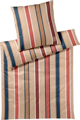 Produktbild von JOOP! Mako-Satin-Bettwäsche-Garnitur Banks Farbe Siena Größe 200x200+2x40x80