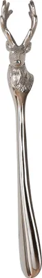 Immagine prodotto di Gilde Schuhanzieher / -löffel, Hirsch, "Lars", Aluminium, silberfarben, VE 2, L. 7 cm, B. 6 cm, H. 41.5 cm 59198 4063387591987