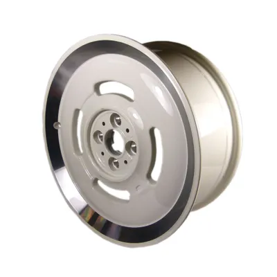 Produktbild von Original Fiat 500 Leichtmetall Alufelge Vintage '57 Retro Look weiß OE 52028548