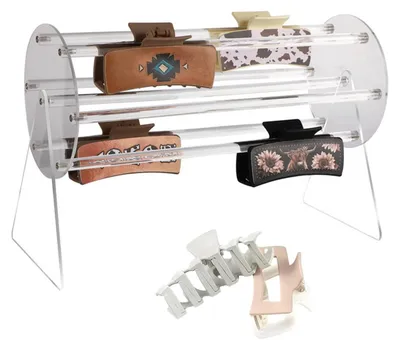 Produktbild von Drehbarer Acryl-Organizer für Haaraccessoires und Schmuck