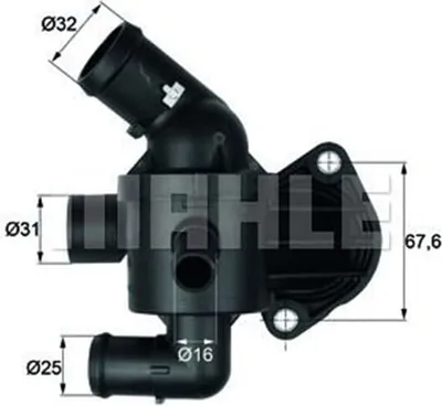 Produktbild von Mahle Thermostat für BMW 3er E36 318 Z3