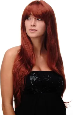 Produktbild von WIG ME UP Damen Perücke lang Kupferrot 3111-350