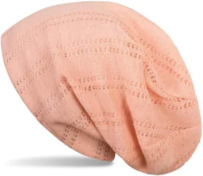 Obrázek produktu pro styleBREAKER Čepice s děrovaným vzorem, vintage slouch longbeanie, uni 04024095