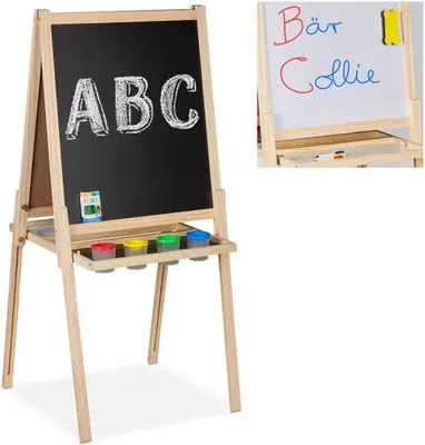 Produktbild von 2 in 1 Kinderbrett mit Zubehör