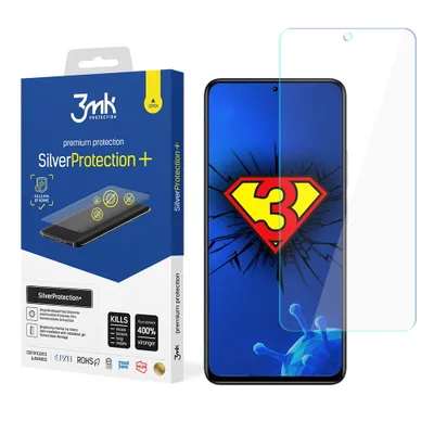 Produktbild von 3mk Display Antimikrobielle Schutzfolie SilverProtection+ für Xiaomi Redmi Note 11 Pro 4G/5G 0,21mm Self-Heal