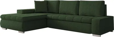 Produktbild von MIRJAN24 Ecksofa Orkan Mini Cord, Polsterecke mit Bettkasten und Schlaffunktion, Elegante Eckcouch (Farbe: Poso 14)