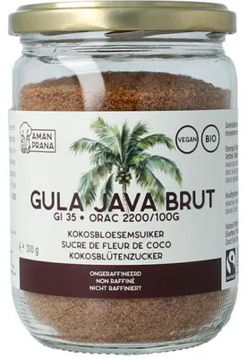Productafbeelding van Amanprana Gula Java Brut  (310 gr)