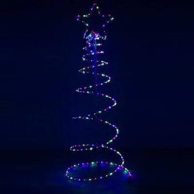 Obrázek produktu pro LED Vánoční stromek - 135cm, 192LED, IP44, multicolor