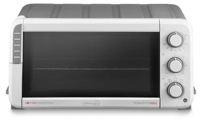 Image de DeLonghi EO 12512.WG Four à griller 12 l 1400 W noir, blanc Gril