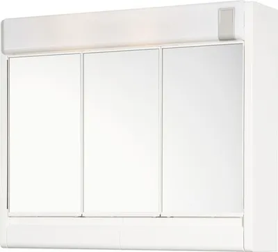 Image de Armoire de toilette avec éclairage Jokey Ruby white