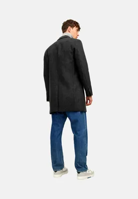 Produktbild von Jack & Jones 12171374, Polyester, Wolle, Blau, Grau