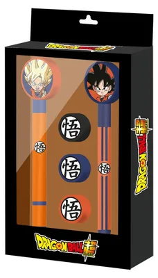 Obrázek produktu pro Sada 4 psacích potřeb Dragon Ball