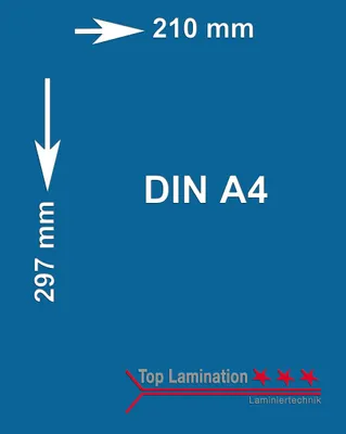 Produktbild von 100 Blatt cobaltblau 250 g/m² A4 (210x297mm) Tonpapier bedruckbar Premium Farbpapier