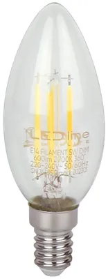 Productafbeelding van LED Line LED Kaarslamp C35 E14 Helder - 5W 600lm 2700K - Warmwit Dimbaar - Vervangt 35W