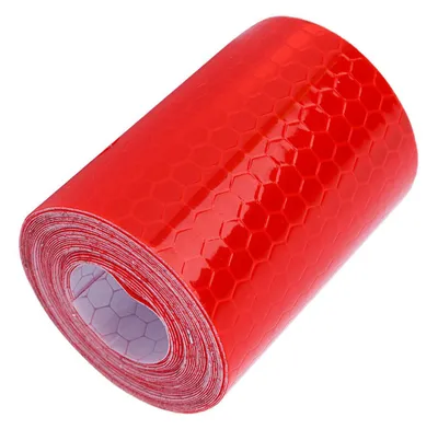 Zdjęcie produktu dla Rollo Advertencia Fluorescente Cinta Adhesiva Reflectante Pegatina Seguridad