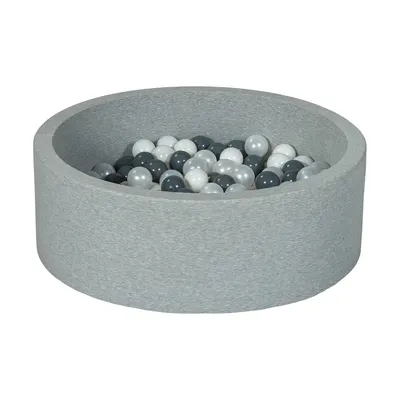 Produktbild von Bällebad Spielplatz + 150 Bälle weiß, perle, grau